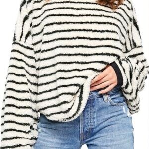 Free People Breton Striped Pullover